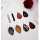 8pairs Leather Earrings Lightweight Teardrop Dangle Earrings Leaf Leopard Print Earrings Set For Women Girls 8pairs Leather Earrings Lightweight Teardrop Dangle Earrings Leaf Leopard Print Earrings Set For Women Girls